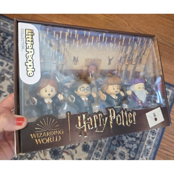 Fisher Price Little People Collector Harry Potter and the Sorcerer's Stone 4 Fig - Picture 7 of 7